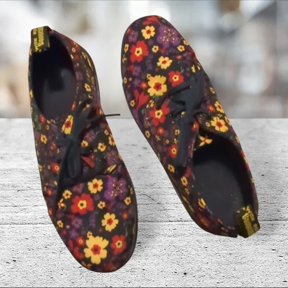 Dr Martens Korey Floral Canvas Shoe Size 5L 4M Unisex - Picture 8 of 15